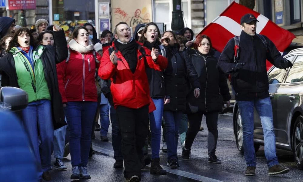 Βρυξέλλες: Έφτασε το «κομβόι Ελευθερίας»-Συναγερμός στις Αρχές Ασφαλείας του Βελγίου